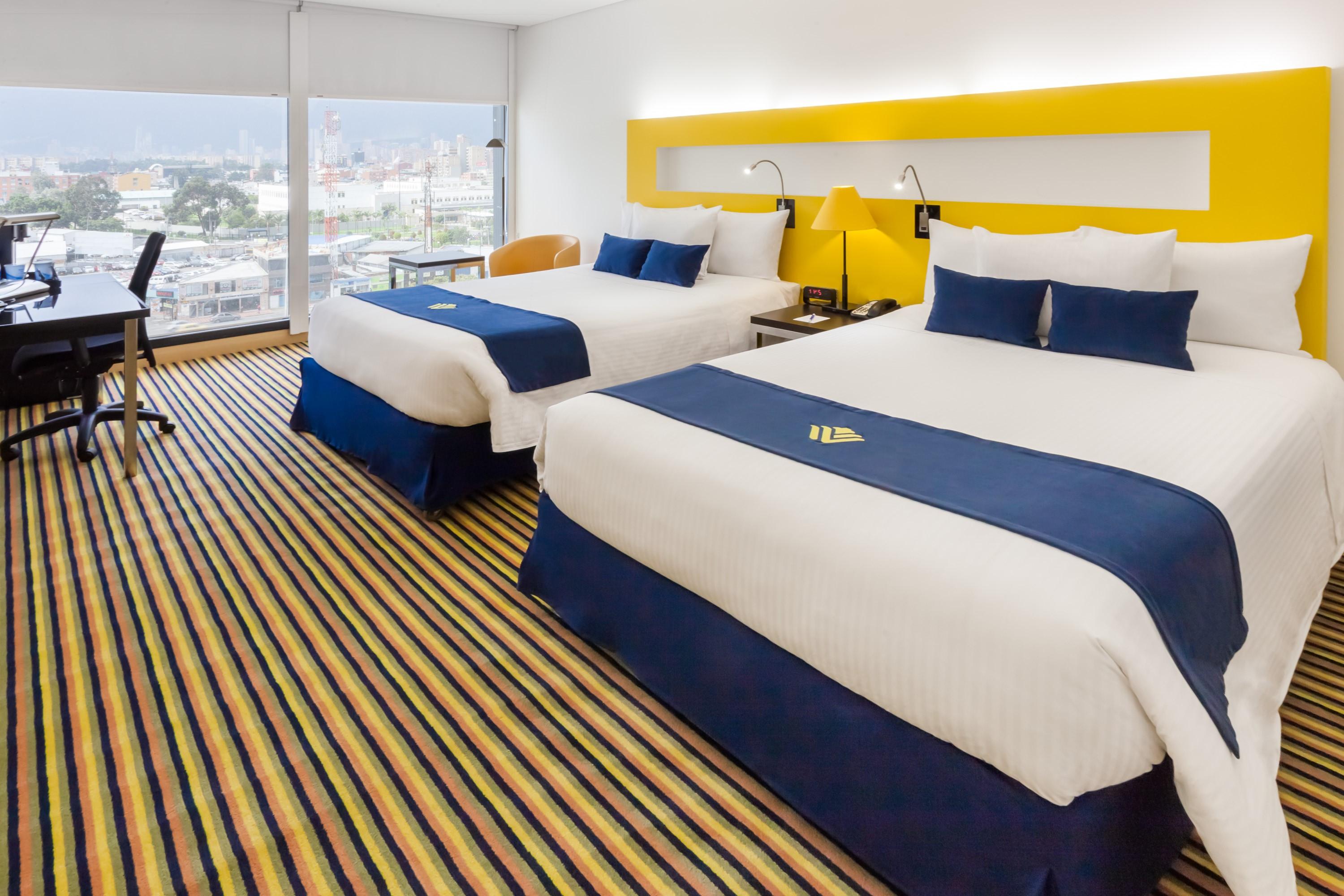 فندق Wyndham بوغوتا المظهر الخارجي الصورة A room at the hotel