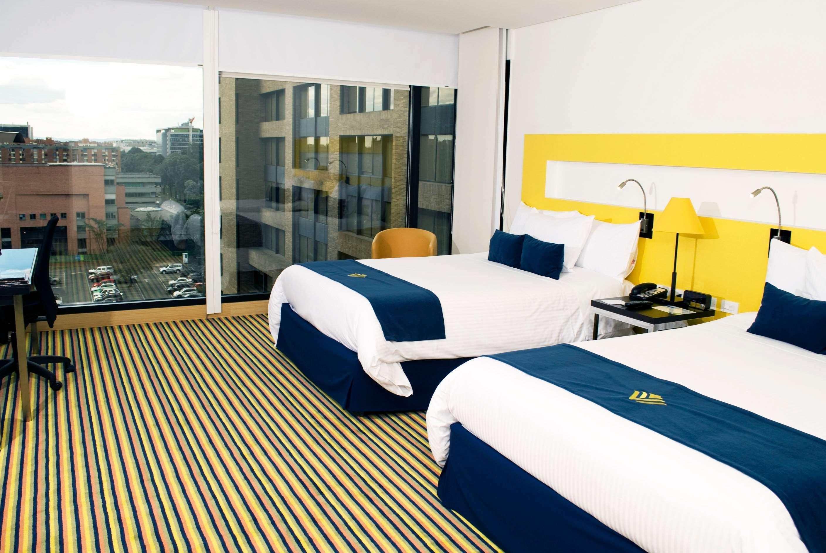 فندق Wyndham بوغوتا المظهر الخارجي الصورة A room at the hotel